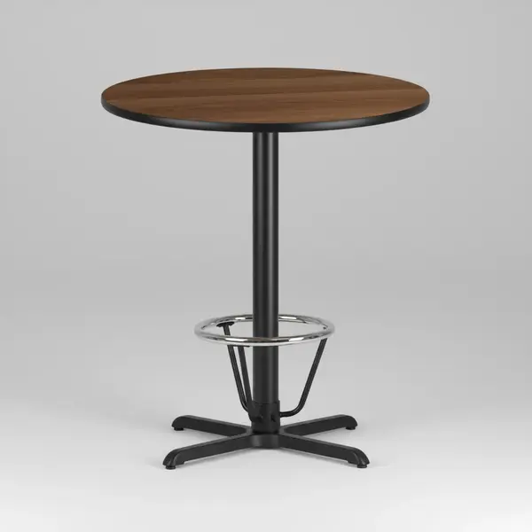 Flash Furniture XU-RD-36-WALTB-T3030B-3CFR-GG