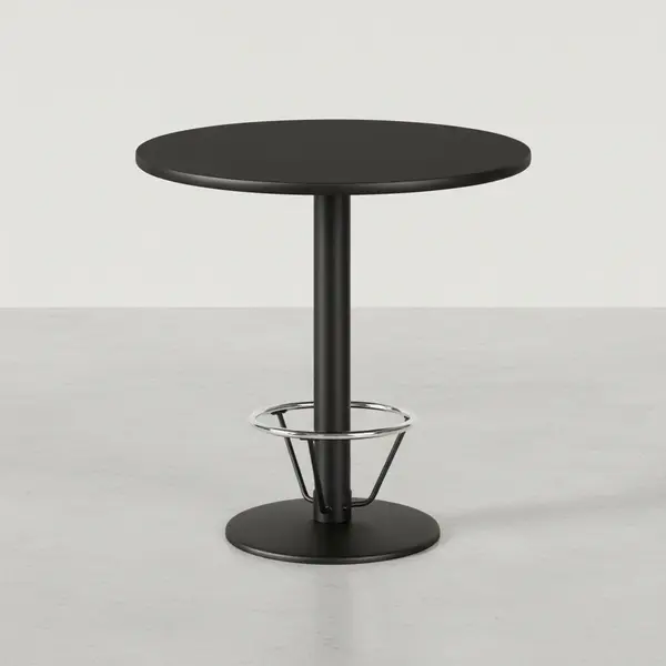 Flash Furniture XU-RD-42-BLKTB-TR24B-4CFR-GG