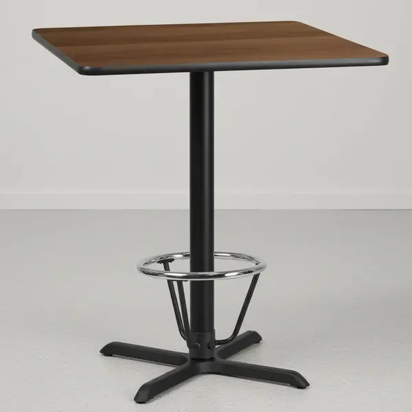 Flash Furniture XU-WALTB-3636-T3030B-3CFR-GG