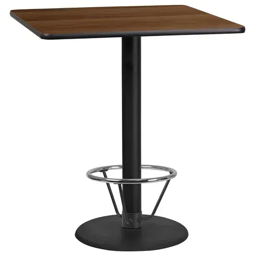 Flash Furniture XU-WALTB-3636-TR24B-4CFR-GG
