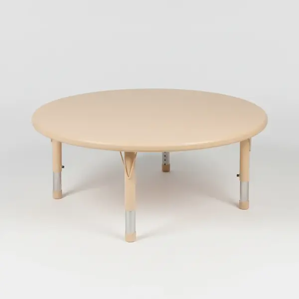 Flash Furniture YU-YCX-005-2-ROUND-TBL-NAT-GG