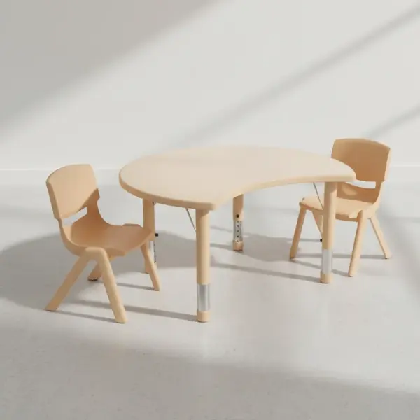 Flash Furniture YU-YCY-093-0032-CIR-TBL-NAT-GG