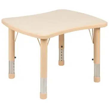 Flash Furniture YU-YCY-098-RECT-TBL-NAT-GG
