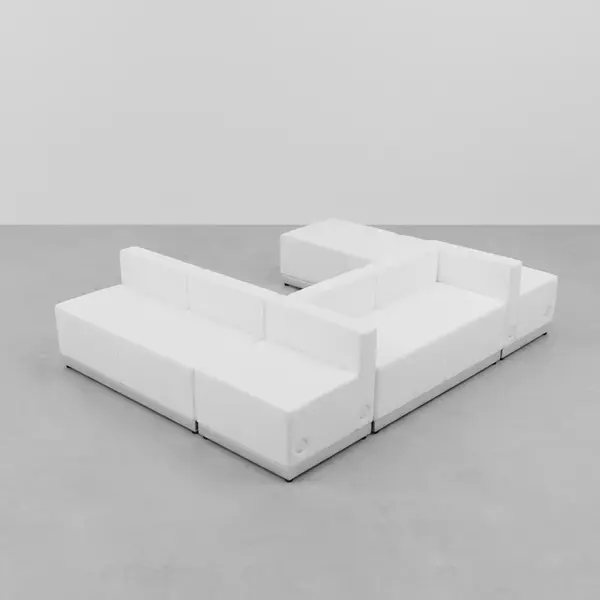 Flash Furniture ZB-803-510-SET-WH-GG