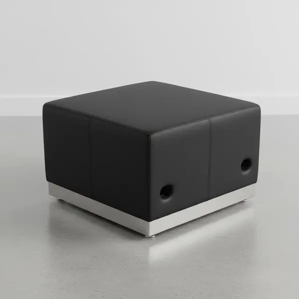 Flash Furniture ZB-803-OTTOMAN-BK-GG