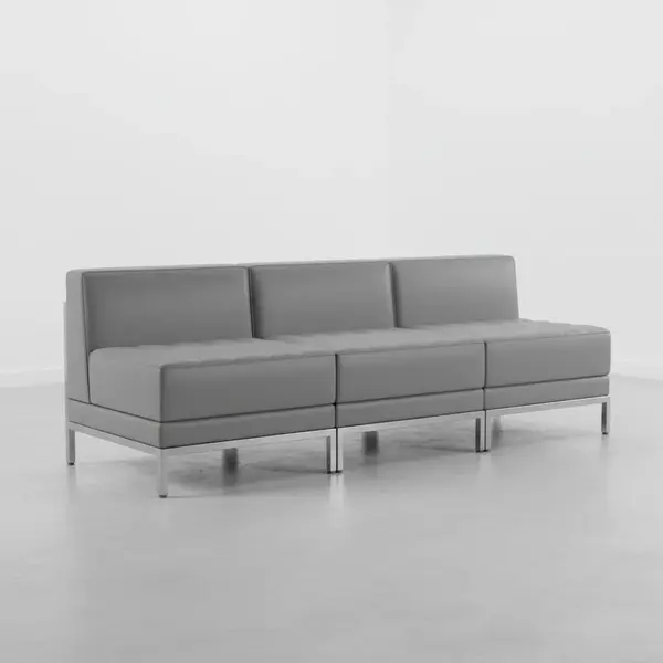 Flash Furniture ZB-IMAG-MIDCH-3-GY-GG