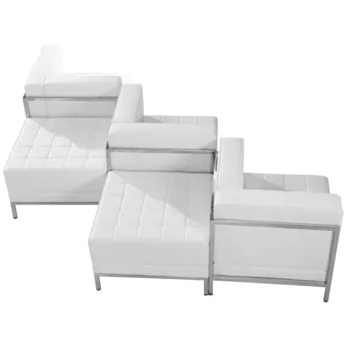 Flash Furniture ZB-IMAG-SET5-WH-GG