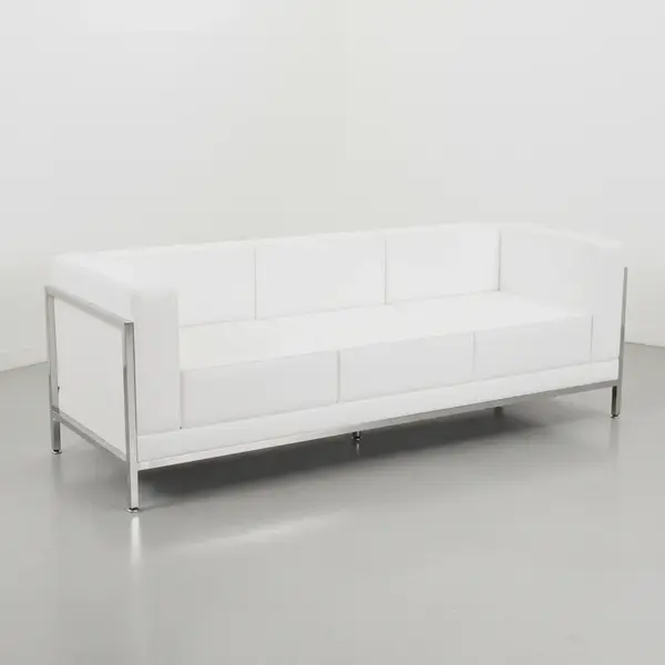 Flash Furniture ZB-IMAG-SOFA-WH-GG