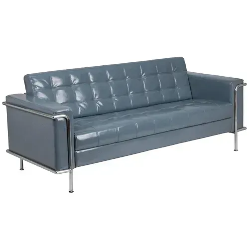Flash Furniture ZB-LESLEY-8090-SOFA-GY-GG