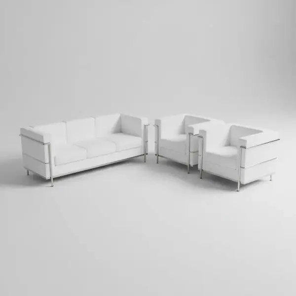 Flash Furniture ZB-REGAL-810-SET-WH-GG