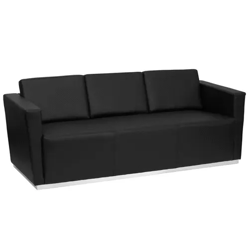 Flash Furniture ZB-TRINITY-8094-SOFA-BK-GG