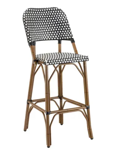 Florida Seating BRT-01 BLACK-WHITE