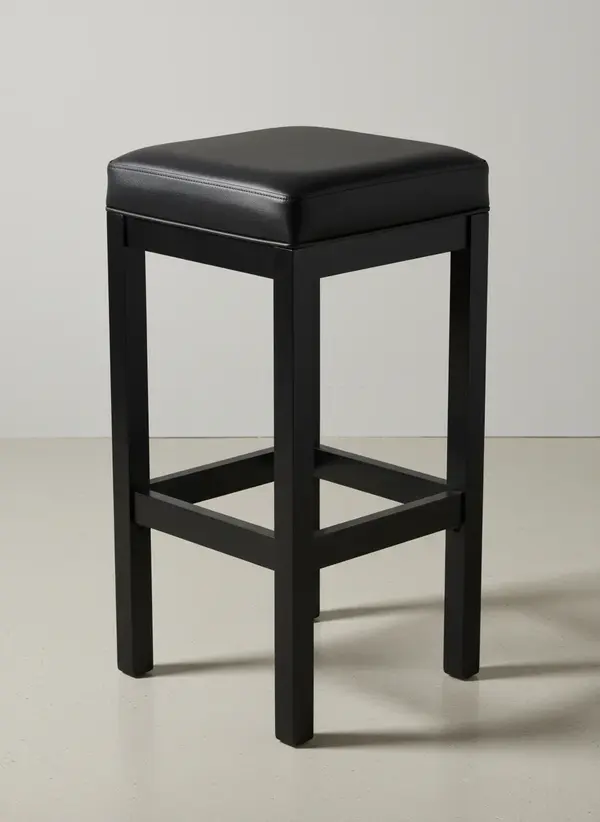 Florida Seating FLS-02BB GR1 BLACK- BOX SEAT