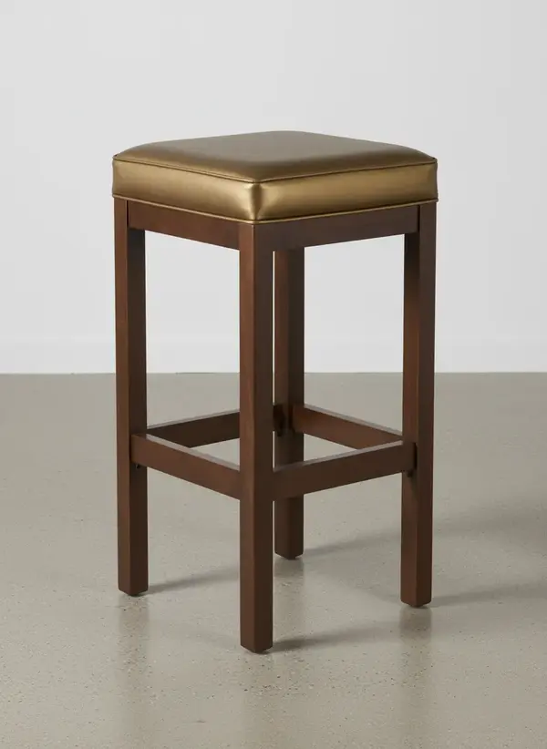 Florida Seating FLS-02BB GR1 WALNUT- BOX SEAT