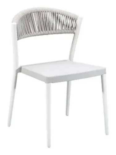 Florida Seating RP-01 S WHITE/ LT GRAY