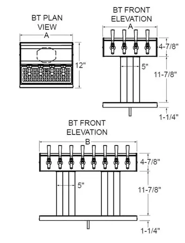 Glastender BT-8-SSR