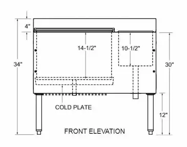 Glastender C-CBA-36L-CP10-ED