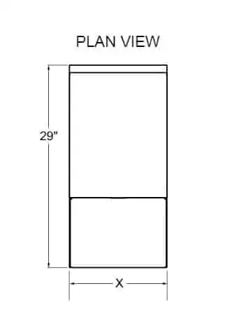 Glastender C-FBSB-14