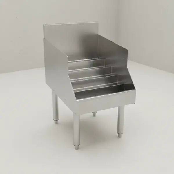 Glastender C-LD-12 CHOICE Underbar Liquor Bottle Display Unit