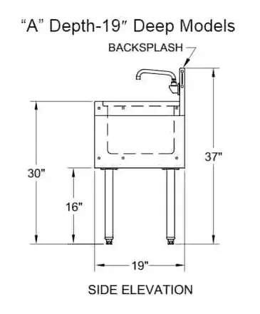 Glastender FSA-72L-S