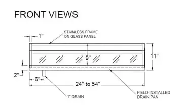 Glastender GDU-16X36