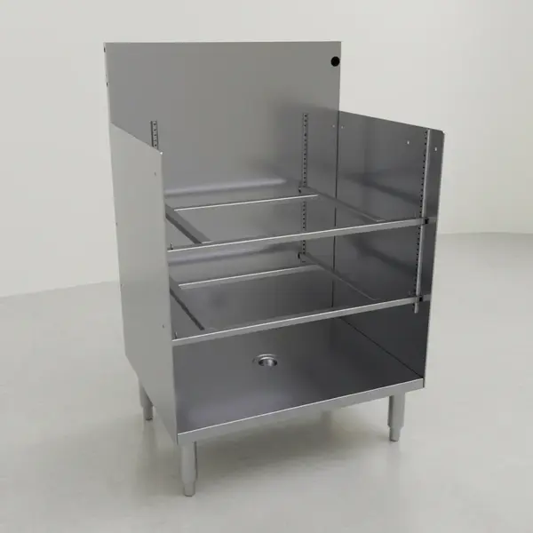 Glastender GRA-24 Underbar Glass Rack Storage Unit