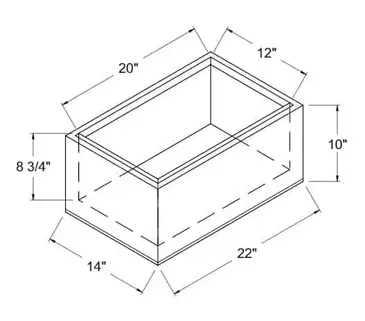 Glastender IB-14X22