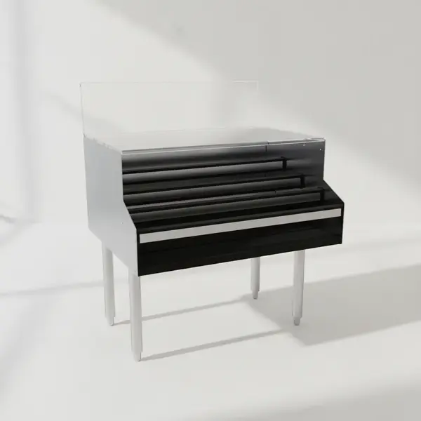 Glastender LDA-30S Underbar Liquor Bottle Display Unit