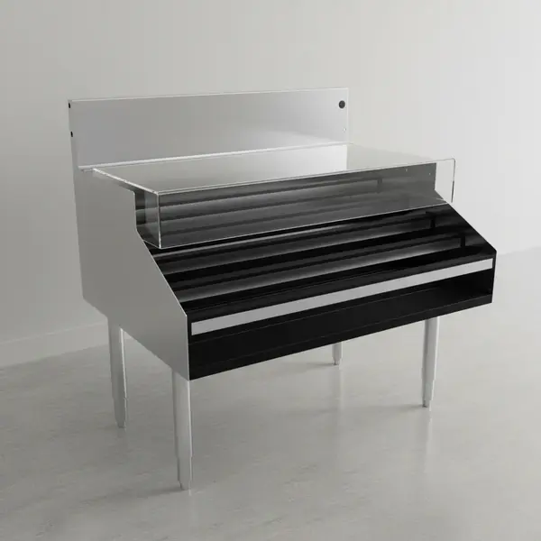 Glastender LDA-36D Underbar Liquor Bottle Display Unit