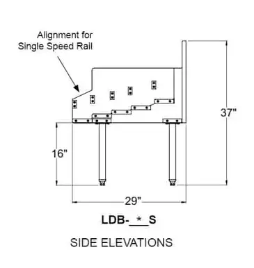 Glastender LDB-24S