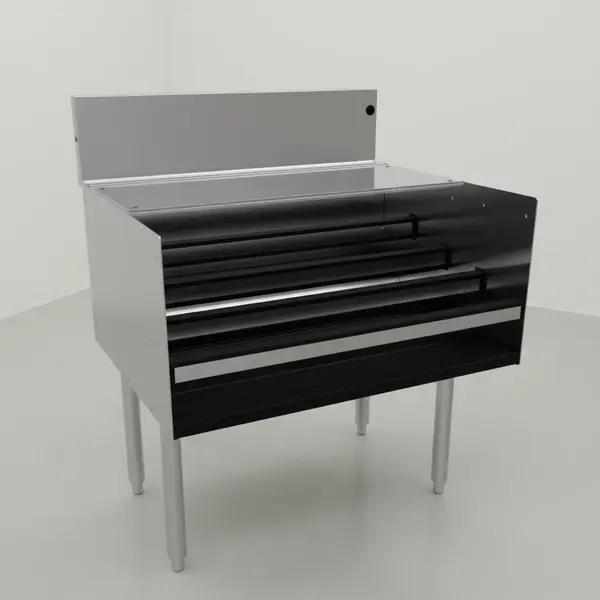 Glastender LDB-30 Underbar Liquor Bottle Display Unit