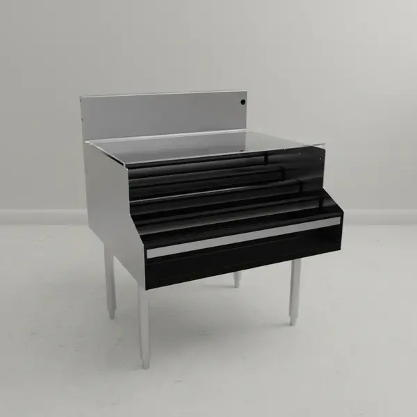 Glastender LDB-30S Underbar Liquor Bottle Display Unit