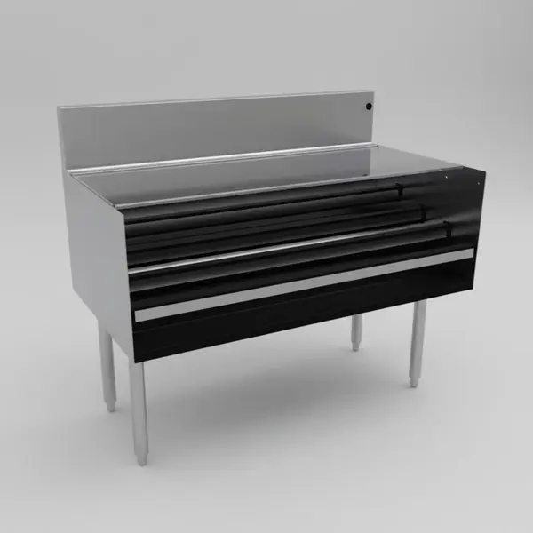 Glastender LDB-42 Underbar Liquor Bottle Display Unit