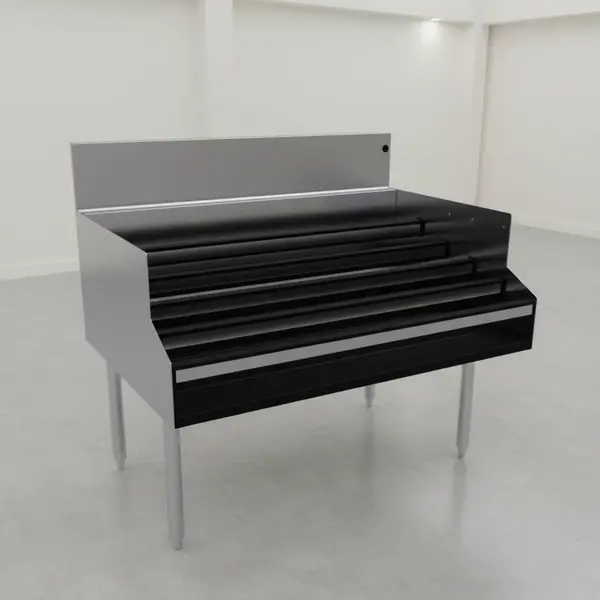 Glastender LDB-42S Underbar Liquor Bottle Display Unit