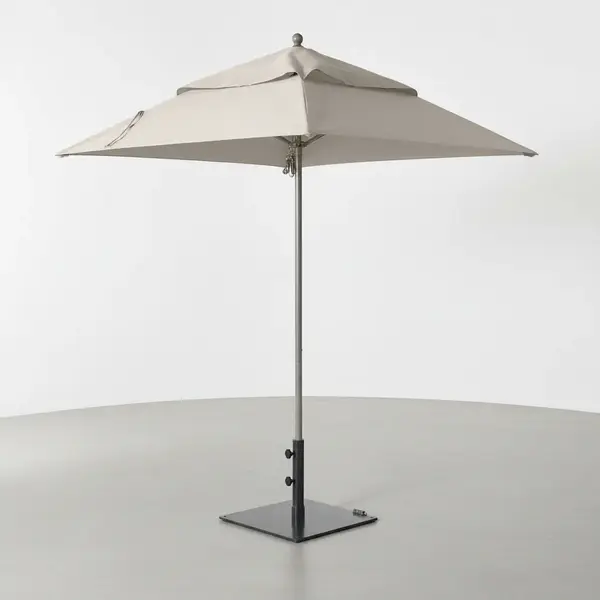 Grosfillex 98662531 Windmaster Umbrella - 6.5 ft Square Top