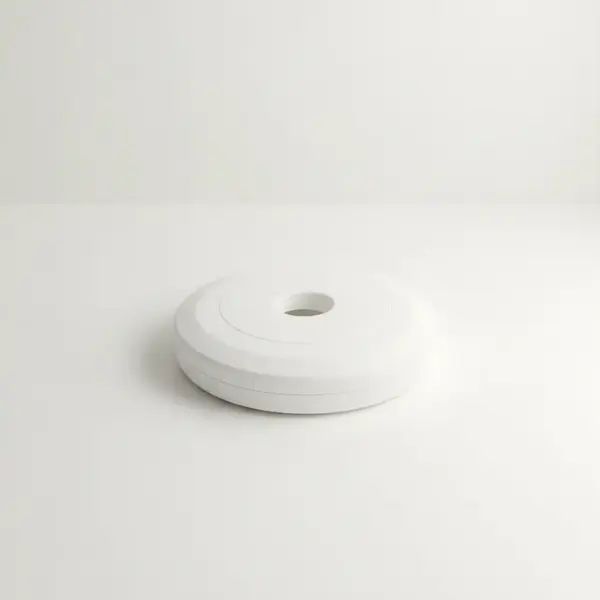 Grosfillex US106604 Table Umbrella Base Ring - 35 lb., White