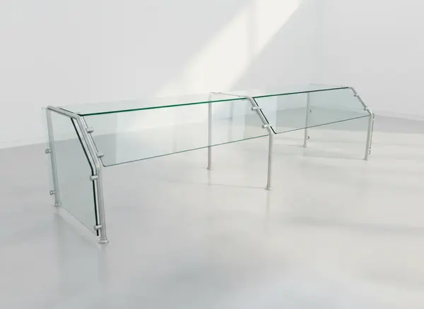 Hatco ES29-84 Stationary Sneeze Guard for Self-Service