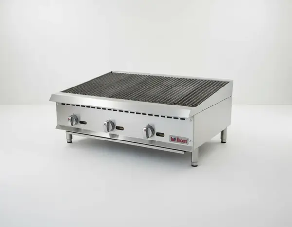 IKON IRB-36 LP Charbroiler with Control Features