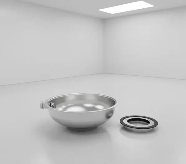 InSinkErator 15 BOWL 15" Sink Bowl with Nozzle & Mounting Adaptor