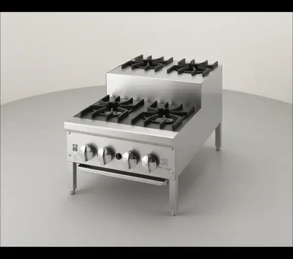 Jade Range JHPE-1-112 4 Burner Gas Hotplate - 27,500 BTU