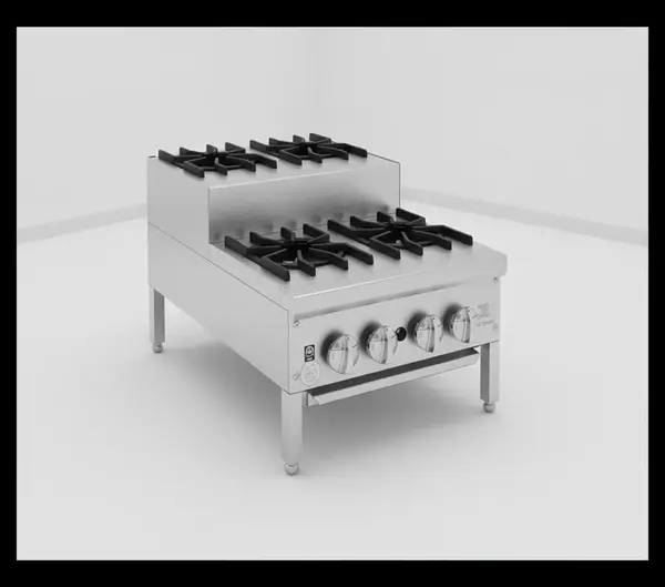 Jade Range JHPE-3-324 4 Burner Countertop Gas Hotplate