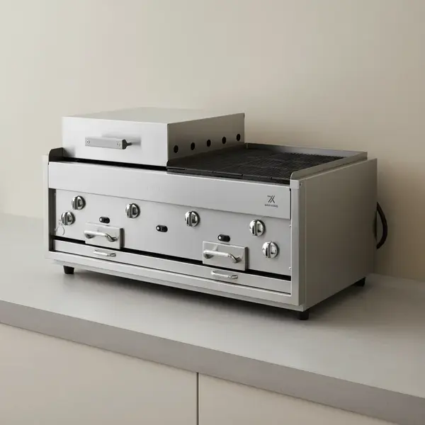 Jade Range KC-24-RAD 24" Gas Countertop Radiant Charbroiler