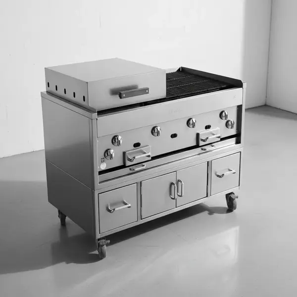 Jade Range KC-60-RAD 60" Gas Countertop Radiant Charbroiler