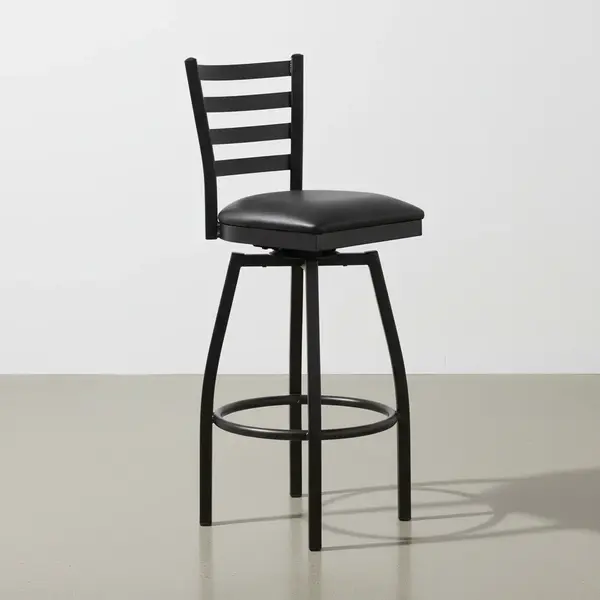 JMC Furniture BOGGS CLEAR COAT BARSTOOL VINYL