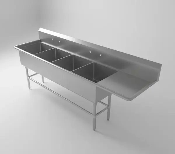 John Boos 4PB204-1D18R