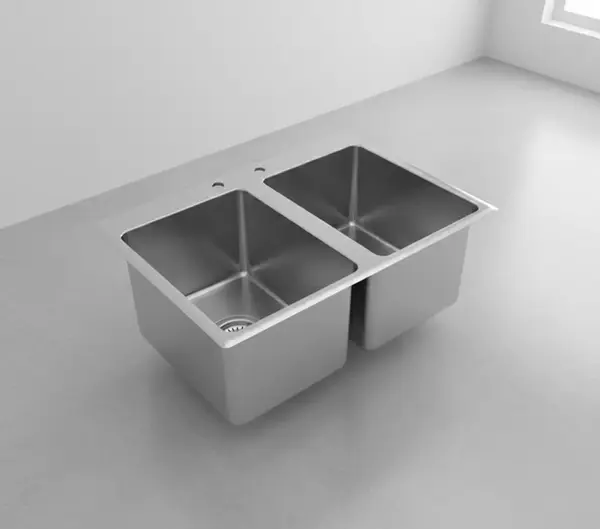 John Boos PB-DISINK101410-2-X