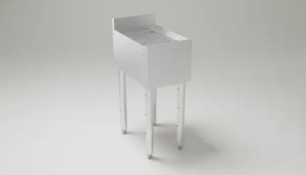 Krowne Metal 18-GS12 Underbar Drainboard - 120"W x 18.50"D