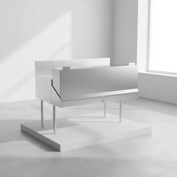 Krowne Metal KR-DC46 Locking Cover for Double Speedrail