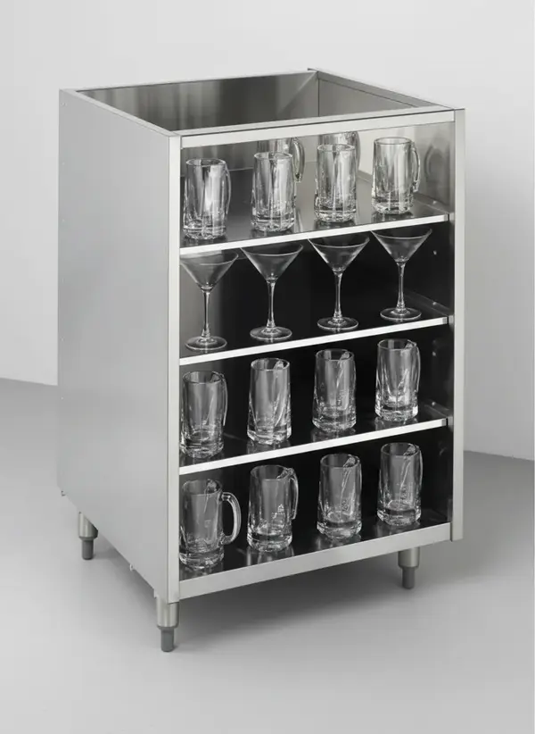 Krowne Metal KR-G24 Royal Series Glass Storage Cabinet