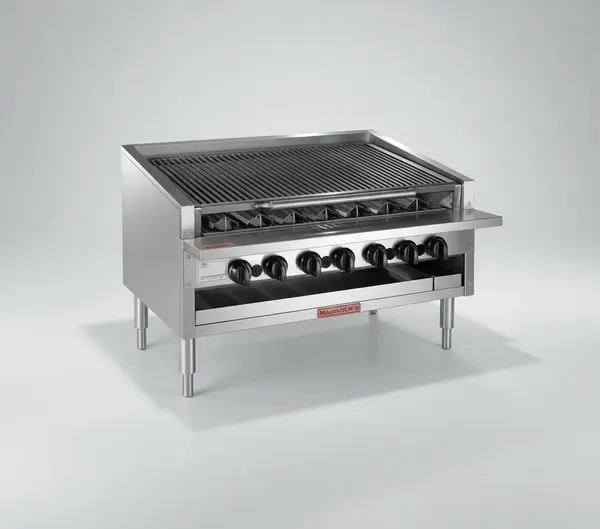 Magikitch'n APM-RMB-648CR 48" Gas Charbroiler with Manual Control